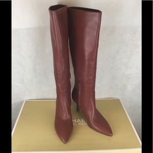 dillards michael kors boots sale